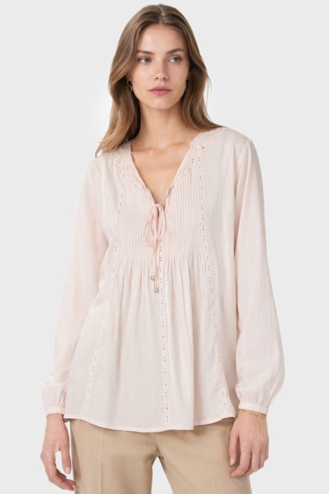 LAURA ASHLEY - delikatna luźna tunika - M/L