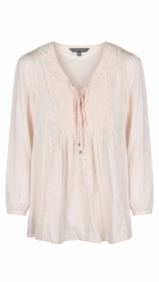 LAURA ASHLEY - delikatna luźna tunika - M/L