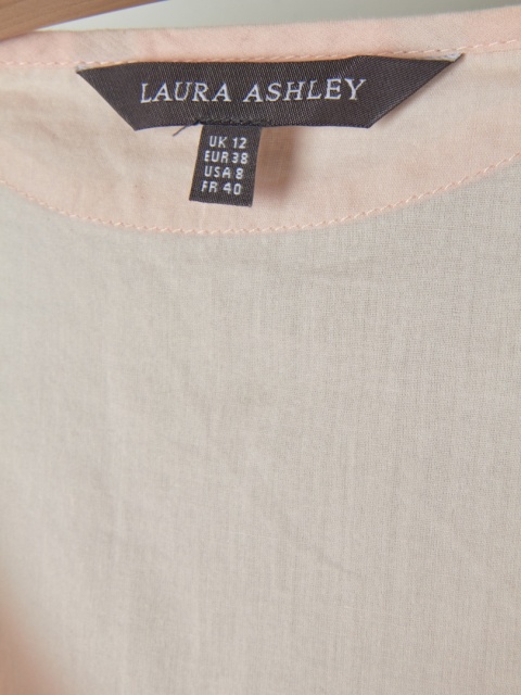 LAURA ASHLEY - delikatna luźna tunika - M/L