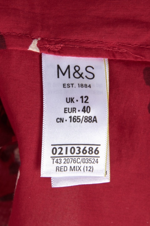 MARKS&SPENCER - bluzka koszulowa kwiaty - 40