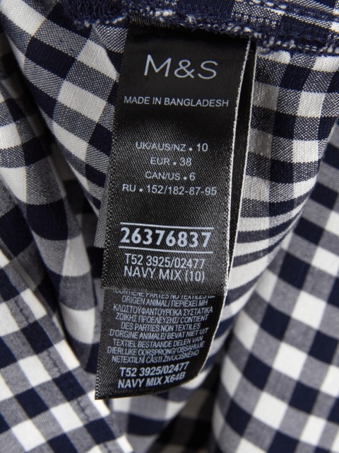MARKS&SPENCER -mięciutka bluzka wiskoza len-38