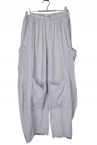 MOONSHINE FASHION - wyszukane spodnie w groszki - S/M