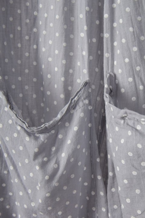 MOONSHINE FASHION - wyszukane spodnie w groszki - S/M