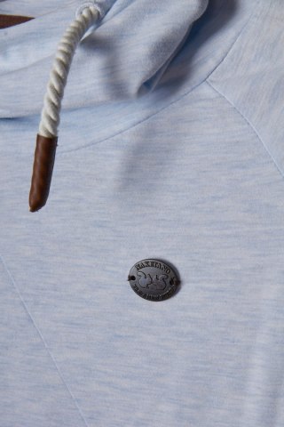 NAKETANO - mięciutka bluza z kapturem bawełna - S