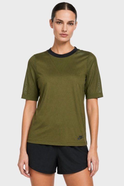 NIKE - niebanalna bluzka piękny kolor - XS/S