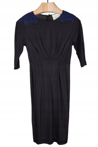 PHILLIP LIM - luksusowa sukienka elegancka czerń - S