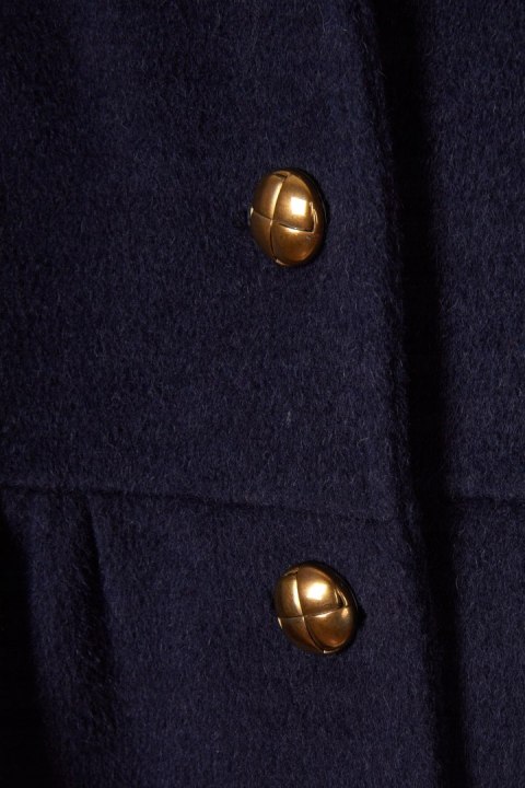 RED VALENTINO - luksusowy płaszcz alpaka wełna - S