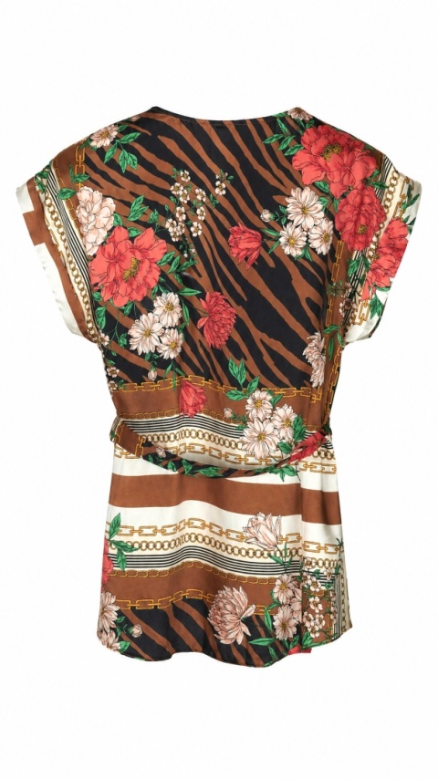 RIVER ISLAND - kolorowa bluzka na lato - 42