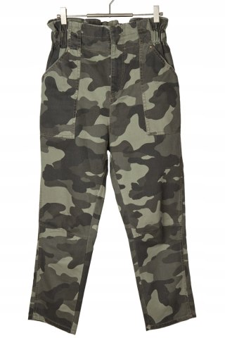 RIVER ISLAND zawsze modne spodnie moro 40