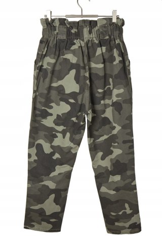 RIVER ISLAND zawsze modne spodnie moro 40