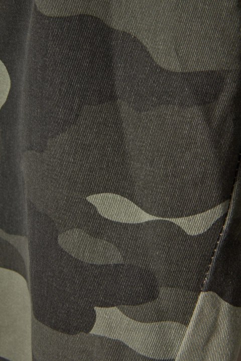 RIVER ISLAND zawsze modne spodnie moro 40