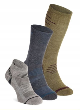 ROYAL ROBBINS skarpety z włóknem konopnym oddychające antybakteryjne XL