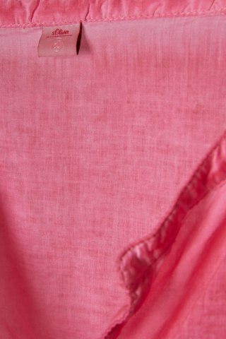 S.OLIVER - luźna bluzka rozpinana słodki róż - 40