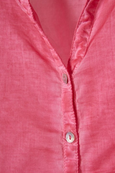 S.OLIVER - luźna bluzka rozpinana słodki róż - 40