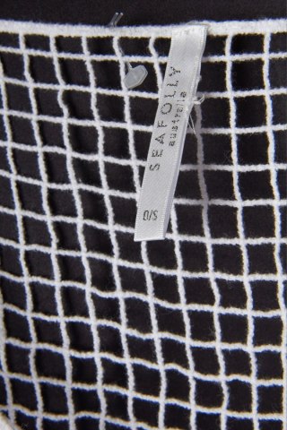 SEAFOLLY - zjawiskowa bluzka koronkowa śnieżna biel plażowa - 0/S