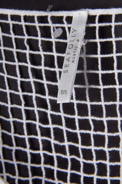 SEAFOLLY - zjawiskowa bluzka koronkowa śnieżna biel plażowa - 0/S