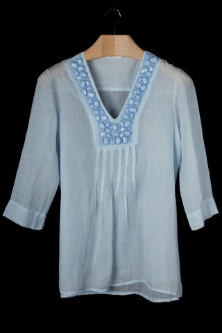 SEM PER LEI - włoska tunika piękny dekolt - 42