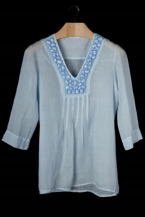 SEM PER LEI - włoska tunika piękny dekolt - 42