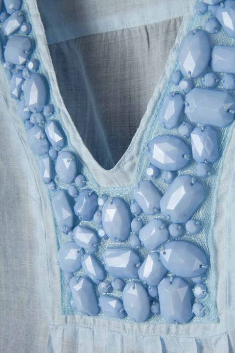 SEM PER LEI - włoska tunika piękny dekolt - 42