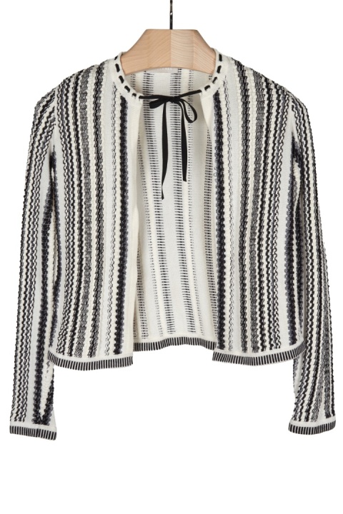 STEFANEL - gustowny sweter bawełna - S