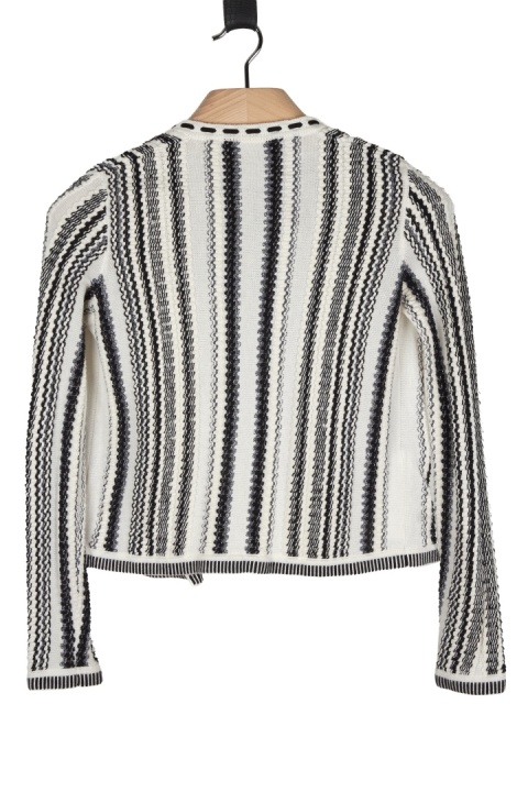 STEFANEL - gustowny sweter bawełna - S