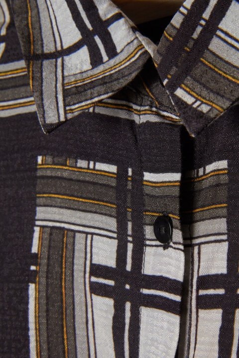 THE KOOPLES - fenomenalna bluzka geometryczny wzór - 38