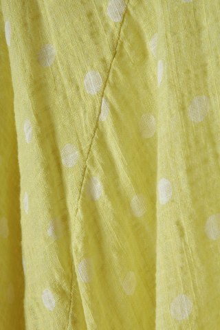 Wyjątkowa włoska tunika piękny kolor w groszki -XL