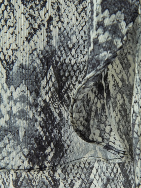 ZARA - delikatna letnia tunika skóra węża - M/L