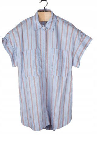 ZARA - fenomenalna luźna tunika piękny kolor - S