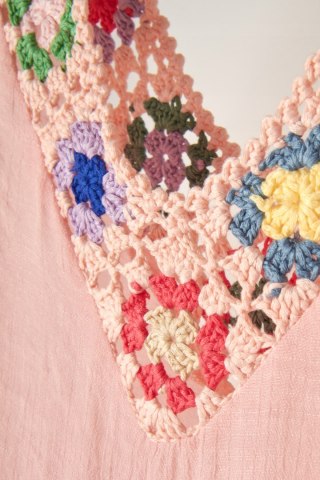 Zjawiskowa tunika piękny kolor na lato - L