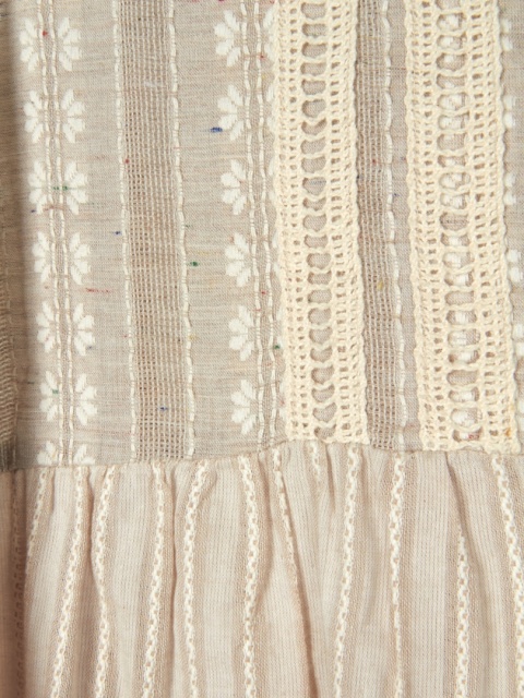 APRICOT - fantastyczna tunika z koronką - M/L