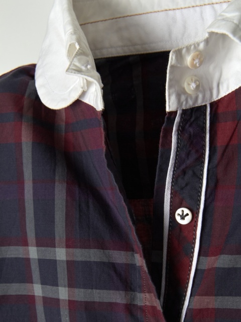 Archivio '67 GUGLIELMINOTTI - włoska bluzka koszulowa bawełna chambray - 36