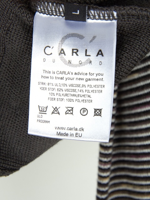 CARLA DU NORD - mięciutki sweter bolerko wełna - L