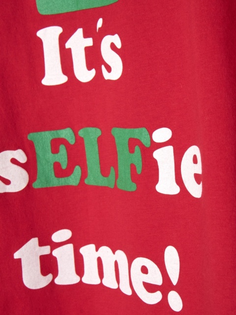 Cudna bluzka świąteczna IT'S ELF TIME Czas na selfie! - S