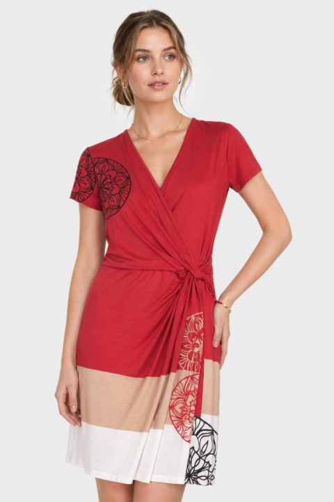DESIGUAL - oryginalna sukienka piękny kolor- XS/S