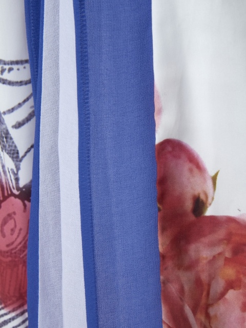 DESIGUAL-śliczna sukienka fantastyczne kwiaty- S/M