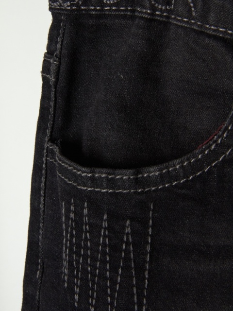 DESIGUAL - śliczne spodnie jeans haftowane - 32