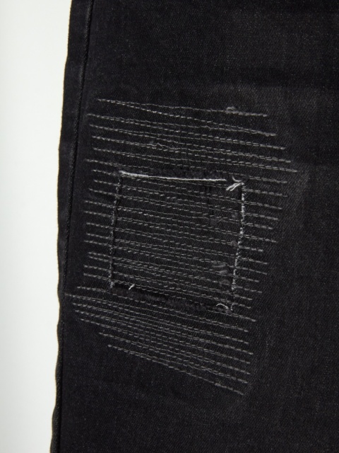 DESIGUAL - śliczne spodnie jeans haftowane - 32