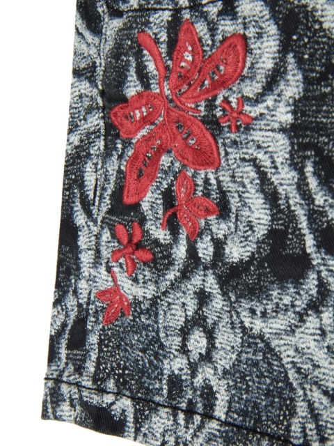 H&M -fantastyczne spodenki szorty z haftem- 40