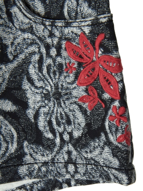 H&M -fantastyczne spodenki szorty z haftem- 40