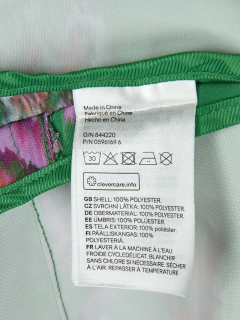 H&M - niepowtarzalna bluza tunika żakiet akwarelowy wzór- 42