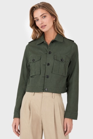 H&M - poszukiwana bluza militarny styl - 36