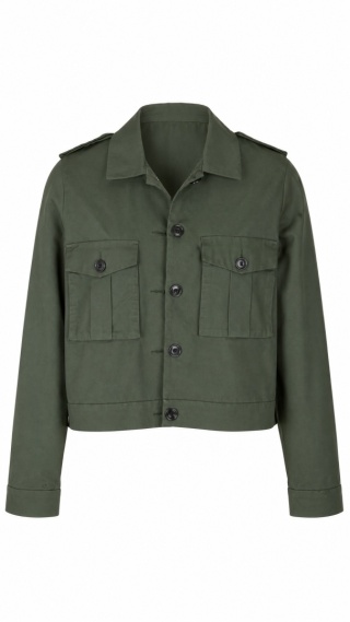 H&M - poszukiwana bluza militarny styl - 36