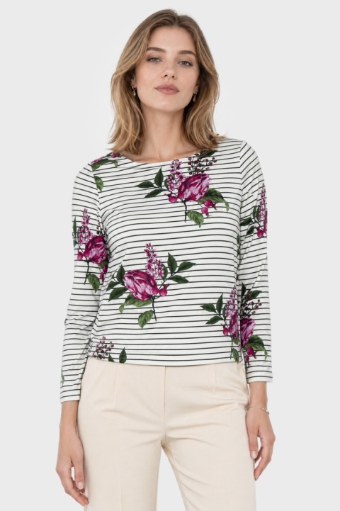 JOULES - efektowna bluzka piękne kwiaty - 38