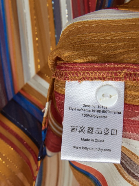 LOLLYS LAUNDRY COPENHAGEN -zjawiskowa bluzka wielokolorowa - XS