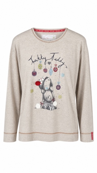 MARKS&SPENCER - bluzka motyw świąteczny Tatty Teddy - S/M