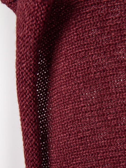 MD DESIGN BERLIN -sweter guziki masa perłowa czerwień żelazowa - S/M