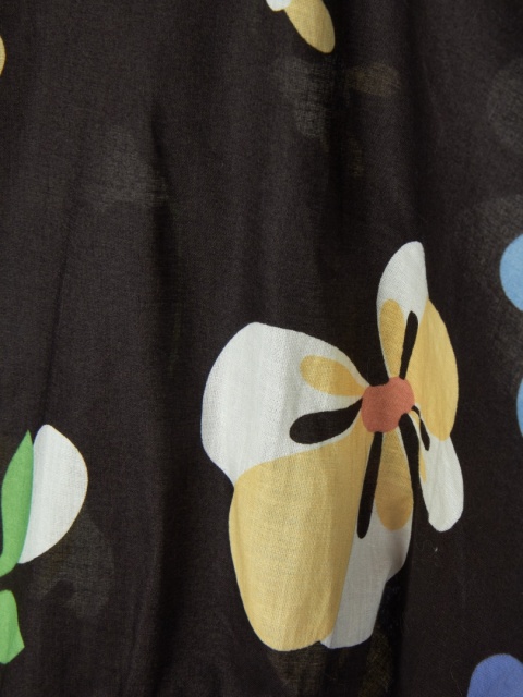 MINI FOR MANY - fantastyczna tunika kwiaty - M/L