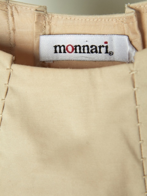 MONNARI - elegancka sukienka z paskiem bawełna - S/M