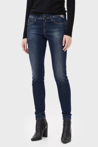REPLAY YASMEEN - unikatowe spodnie jeans - 28/32